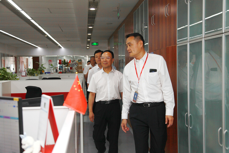 国网山东省电力k体育(中国)副总经理、党委委员卢刚莅临山东诚信调研