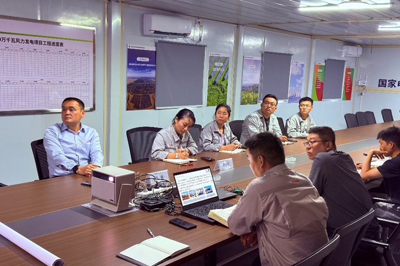 尹展总经理到新疆项目调研指导监理工作